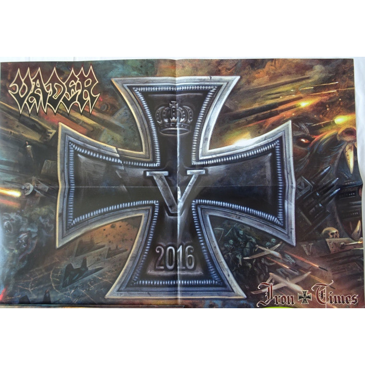 Vader Iron Times Special Edition Set Strict Limited Green LP+CD+TAPE+Poster+Patch+Badge+Guitar Picks