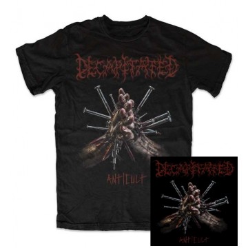 DECAPITATED ,,Anticult,, NEW ALBUM SPECIAL PACK T-SHIRT+CD  Strictly Limited 50 PCS