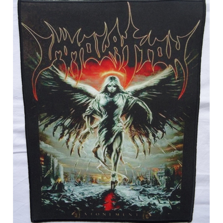 Immolation Atonement Backpatch Giant Back Patch Rückenaufnäher Aufnäher Ltd