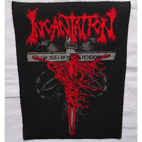 Incantation Decimate Christendom Backpatch Rückenaufnäher Aufnäher