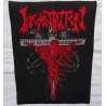Incantation Decimate Christendom Backpatch Giant Back Patch Rückenaufnäher Aufnäher