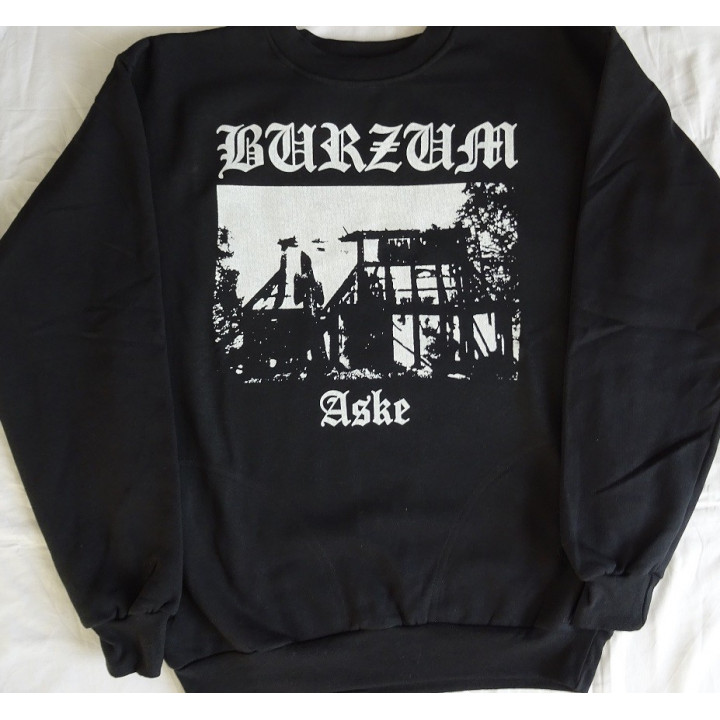 Burzum Aske True Norwegian Black Metal Varg Vikernes Sweatshirt Without a Hood Männer Sweatshirts ohne Kapuze