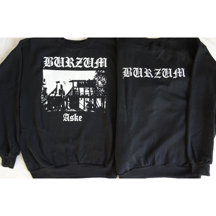 Burzum Aske True Norwegian Black Metal Varg Vikernes Sweatshirt Without a Hood Männer Sweatshirts ohne Kapuze