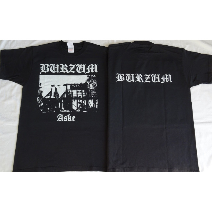 BURZUM ASKE OFFICIAL BLACK T-SHIRT