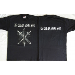 Burzum Odin's Sword T-Shirt Sword of Odin Official T-Shirt Black Metal Varg Vikernes Count Grishnackh