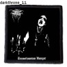 DarkThrone Patch Dark Throne Backpatch Rückenaufnäher Aufnäher