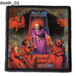 Death Patch Backpatch Rückenaufnäher Aufnäher