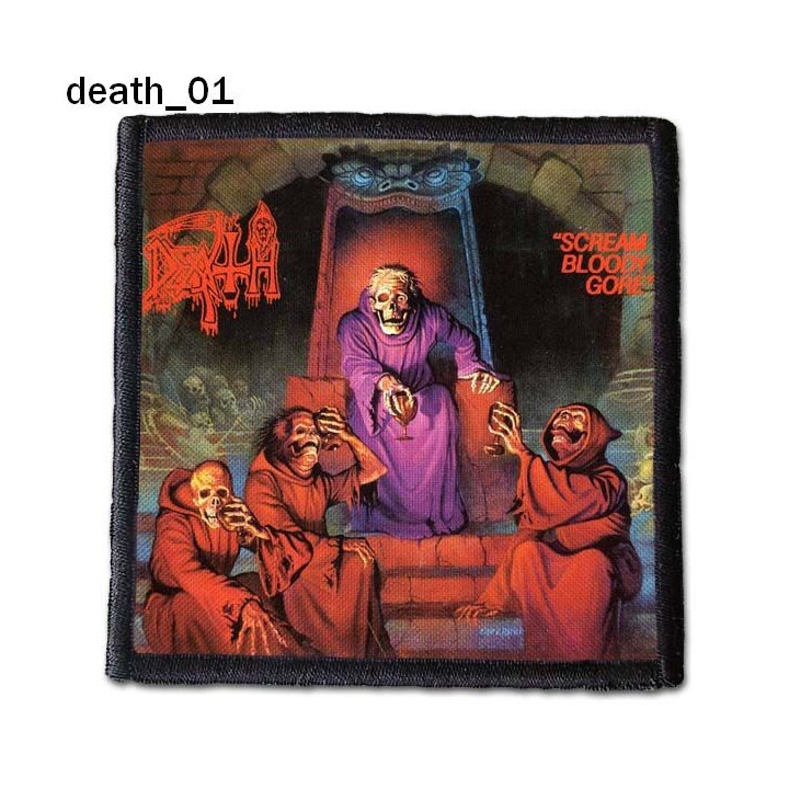 Death Patch Backpatch Rückenaufnäher Aufnäher