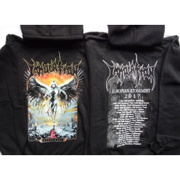 Immolation Atonement European Tour 2017 Hoodie Kapuzenjacke Death Metal All Size Alle Größe