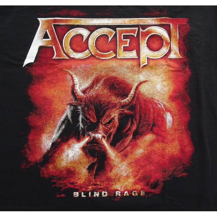 Accept Blind Rage Official T-Shirt German Teutonic Titans Heavy Metal 