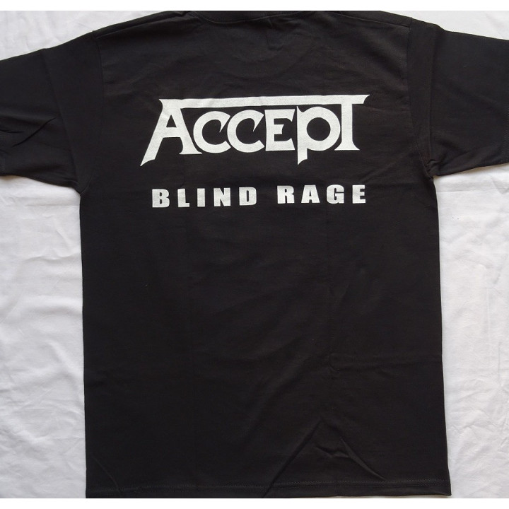 Accept Blind Rage Official T-Shirt German Teutonic Titans Heavy Metal 