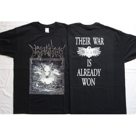 IMMOLATION OFFICIAL When The Jackals Come Their War Is Already Won T-SHIRT 