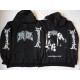 IMMORTAL Pure Holocaust TRUE NORWEGIAN BLACK METAL ZIPPER HOODIE OFFICIAL