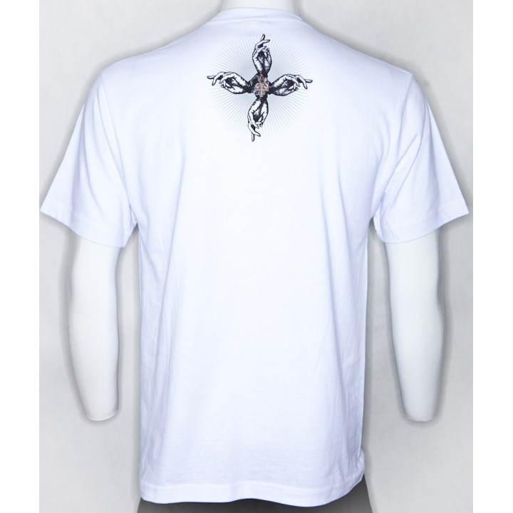 BATUSHKA HAND LITOURGIYA OFFICIAL WHITE T-SHIRT
