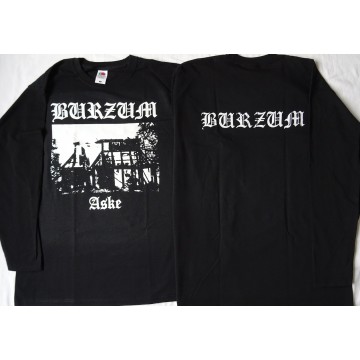 Burzum Aske Longsleeve Varg Vikernes Count Grishnackh True Norwegian Black Metal Official Longsleeve All Size Alle Größe 