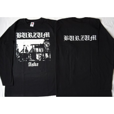 Burzum Aske Longsleeve Varg Vikernes Count Grishnackh True Norwegian Black Metal Official Longsleeve All Size Alle Größe 