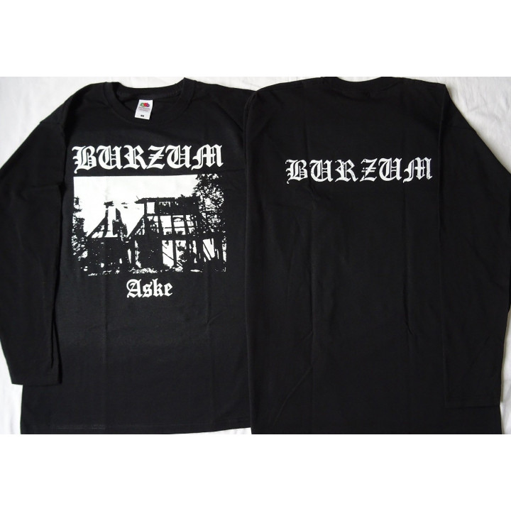 Burzum Aske Longsleeve Varg Vikernes Count Grishnackh True Norwegian Black Metal Official Longsleeve All Size Alle Größe 