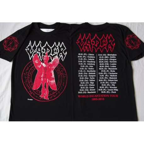 VADER World Incantation Tour 1993-2018 The Ultimate Incantation Official repress of 1993 version 25 Years Anniversary Tour