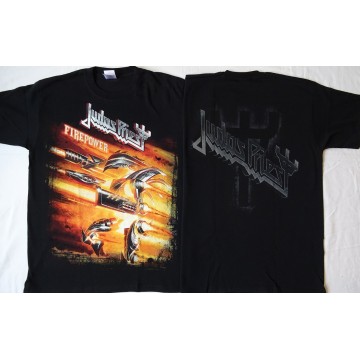 JUDAS PRIEST Firepower OFFICIAL T-SHIRT UNIQUE All Over Print 