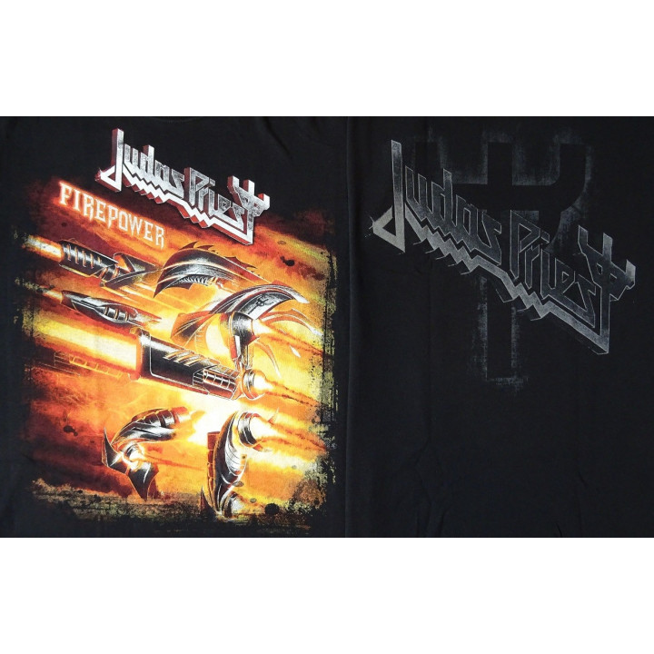 JUDAS PRIEST Firepower OFFICIAL T-SHIRT UNIQUE All Over Print 