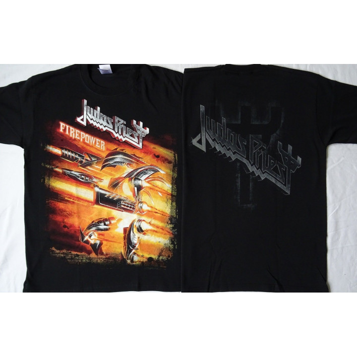 JUDAS PRIEST Firepower OFFICIAL T-SHIRT UNIQUE All Over Print 