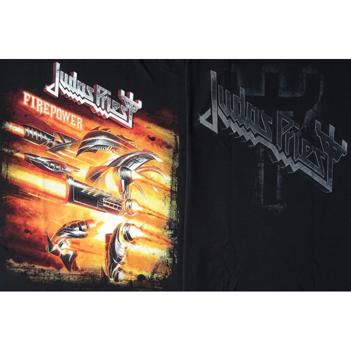 JUDAS PRIEST Firepower OFFICIAL T-SHIRT UNIQUE All Over Print 