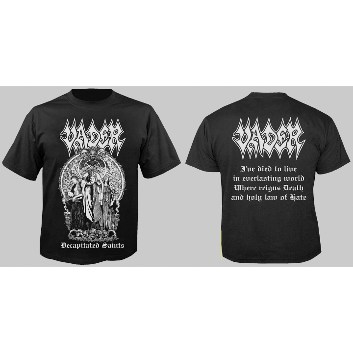 Vader Decapitated Saints Official Offiziell T-Shirt The Ultimate Incantation Death Metal