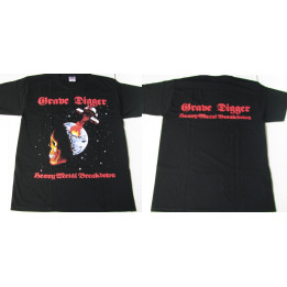 GRAVE DIGGER Heavy Metal Breakdown OFFICIAL ORIGINAL T-SHIRT 