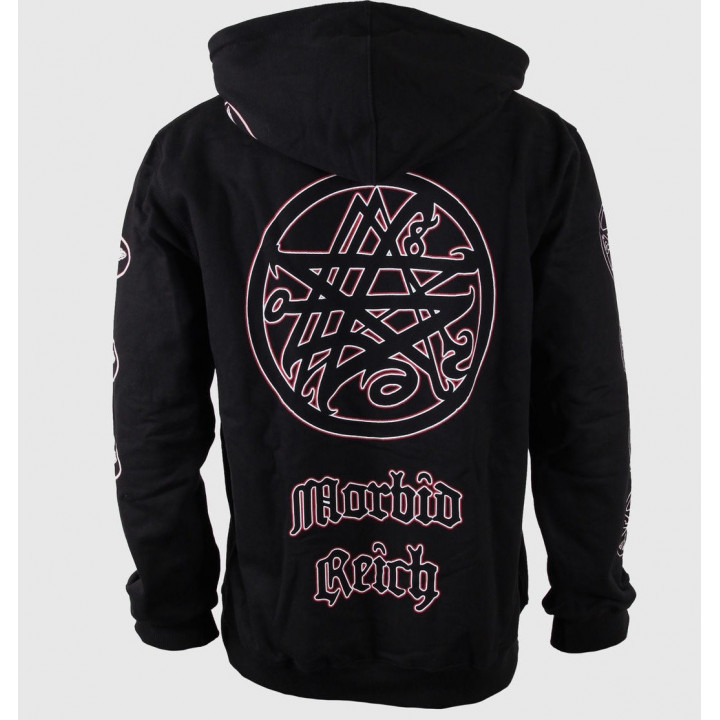 Vader Morbid Reich Official Original Zipper Hoodie Offizieller Kapuzenpullover mit Reißverschluss Death Metal 