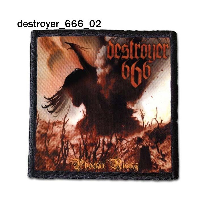 Deströyer 666 Patch Backpatch Rückenaufnäher Aufnäher