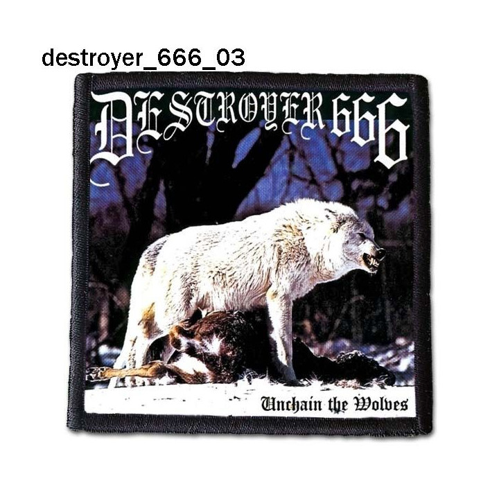 Deströyer 666 Patch Backpatch Rückenaufnäher Aufnäher