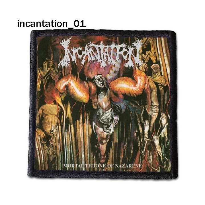 Incantation Patch Backpatch Rückenaufnäher Aufnäher