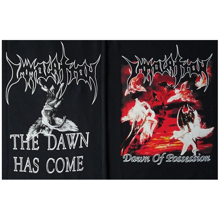Immolation Dawn Of Possession Immolation Classic Death Metal Debut Album Official T-Shirt The Dawn Has Come