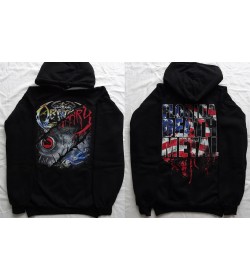 Obituary Florida Death Metal Classic Set Slowly We Rot Cause of Death The End Complete Hoodie Kapuzenjacke Hooded Sweatshirt