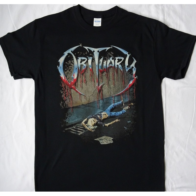 Obituary Slowly We Rot Official T-Shirt - heavymetalshop.com.pl