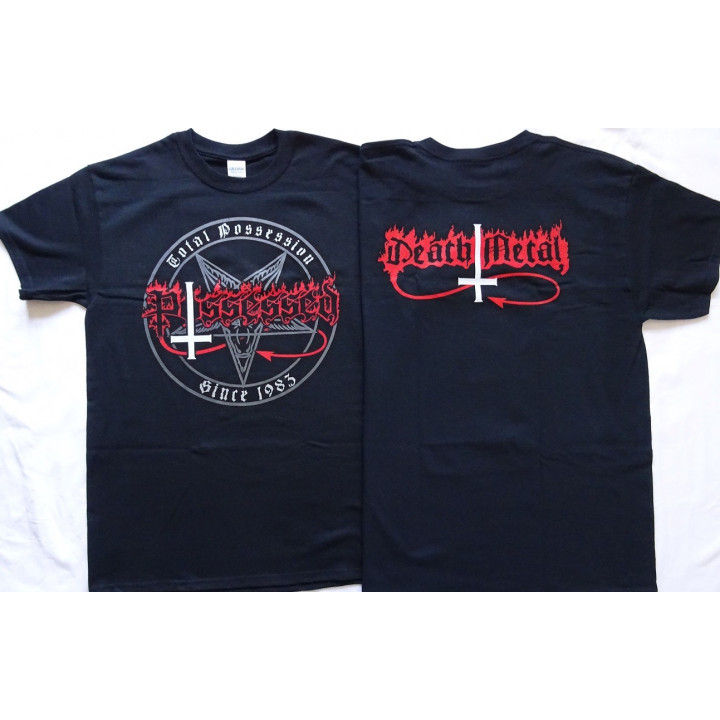 Possessed Total Possession Since 1983 Death Metal Official T-Shirt Real Photo 