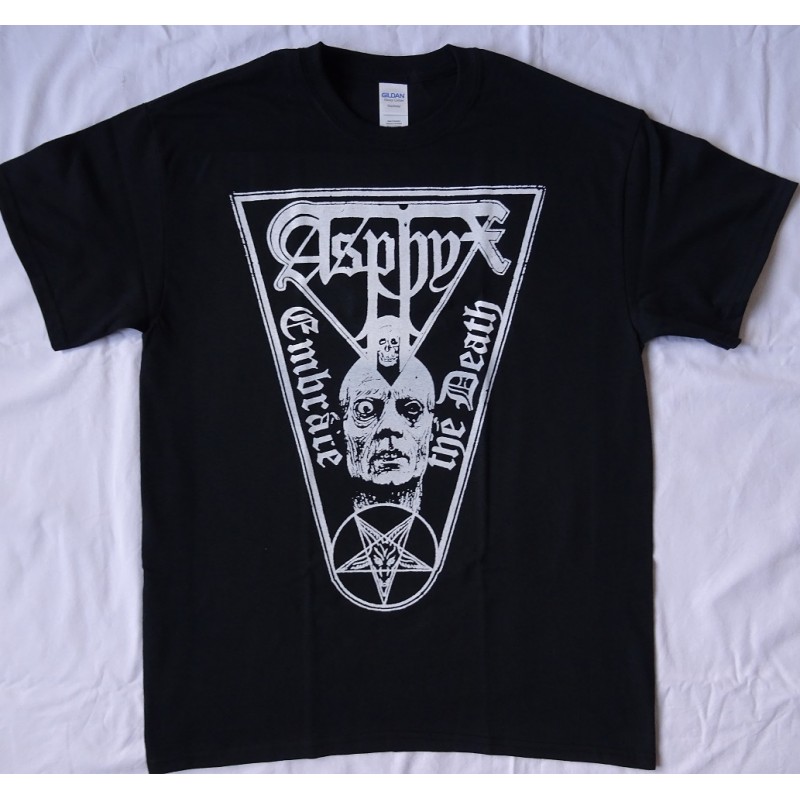 ASPHYX Embrace the Death Official T-Shirt Classic Old Death Metal