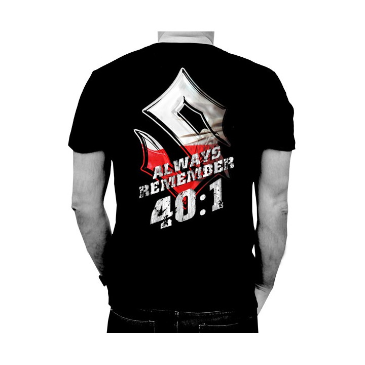 SABATON Official T-Shirt 40:1 ALWAYS REMEMBER Official Merchandise Sabaton