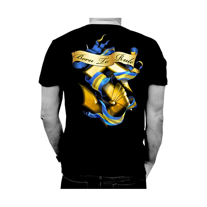 SABATON Official T-Shirt Free Shipping Born To Rule Carolus Rex Official Merchandise Sabaton