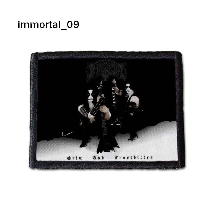 Immortal Patch Backpatch Rückenaufnäher Aufnäher Black Metal
