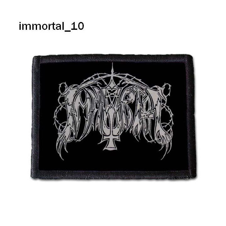 Immortal Patch Backpatch Rückenaufnäher Aufnäher Black Metal