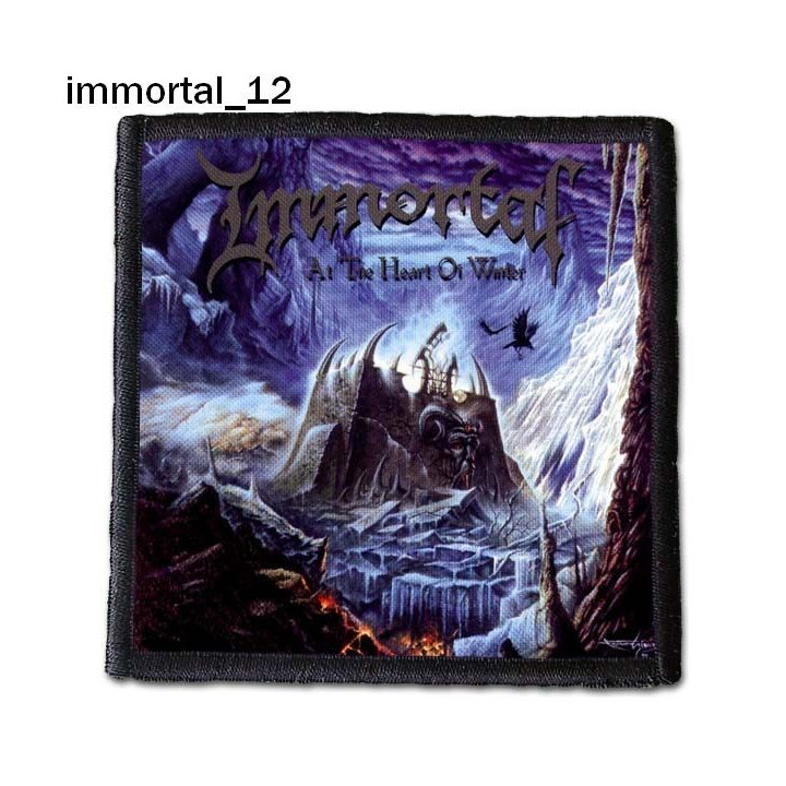 Immortal Patch Backpatch Rückenaufnäher Aufnäher Black Metal