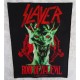 Slayer Root Of All Evil Official Backpatch Limited Edition 2007 Total Cult Backpatch Giant Back Patch Rückenaufnäher Aufnäher
