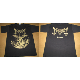 Mayhem Daemon Gold Official T-Shirt Ltd Official Merchandise