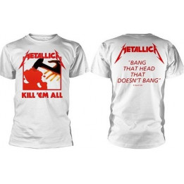 Metallica Kill 'Em All Official Original T-Shirt Classic Thrash Metal
