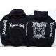 IMMORTAL Northern Chaos Gods TRUE NORWEGIAN BLACK METAL ZIPPER HOODIE OFFICIAL 