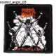 Morbid Angel Patch Backpatch Rückenaufnäher Aufnäher