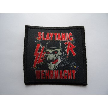 Slayer Patch Slaytanic Wehrmacht Rückenaufnäher Aufnäher Patch Backpatch