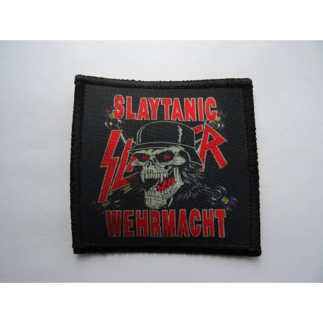 Slayer Patch Slaytanic Wehrmacht Rückenaufnäher Aufnäher Patch Backpatch