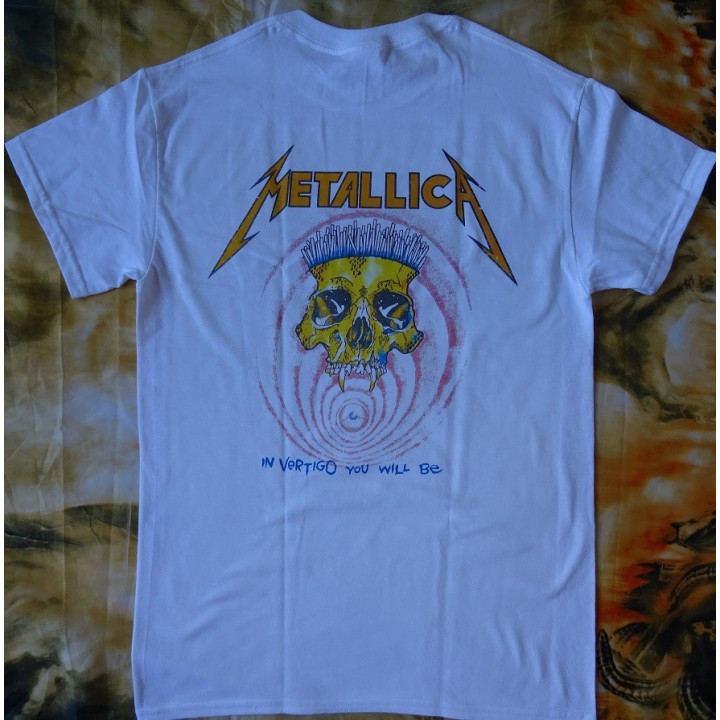 Metallica Shortest Straw ... And Justice For All Official Original T-Shirt Classic Thrash Metal